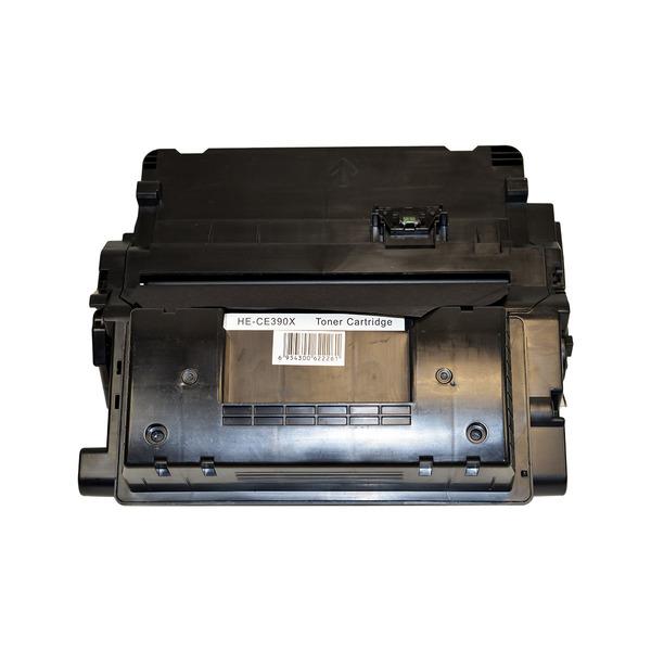 CE390X #90x Premium Generic Cartridge, high yield toner cartridge for laser printers.