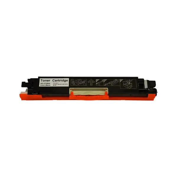 CF350A #130 Premium Black Generic Toner cartridge, designed for high-quality printing with a page yield of 1300 pages.