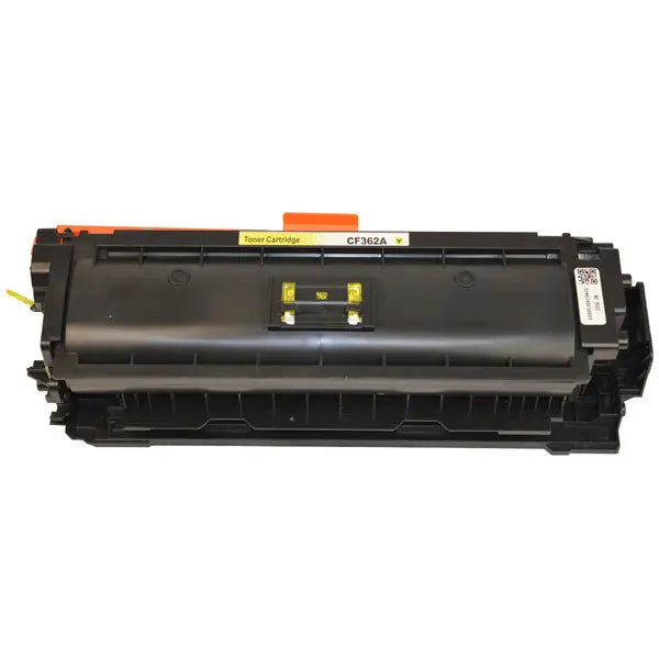 CF362A #508A Yellow Premium Generic Toner cartridge, designed for high-quality printing.