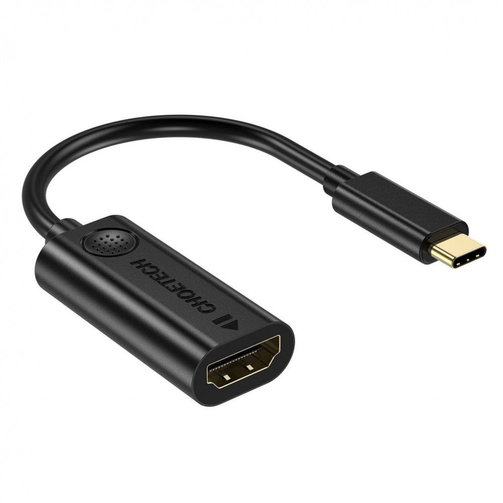 Choetech HUB-H04BK USB 3.1 Type to HDMI Adapter Hub, ultra-slim and lightweight design for easy connectivity.