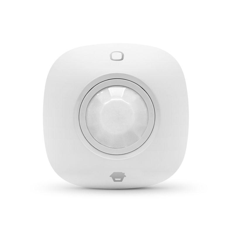 CHUANGO Ceiling PIR Detector mounted on a ceiling, featuring a sleek design and motion detection sensors.