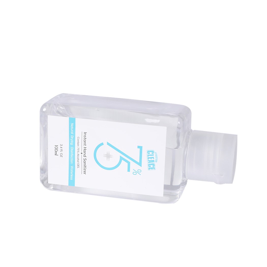 Cleace 8x Hand Sanitiser Gel 60ML bottles with 75% alcohol for effective germ protection and moisturizing care.