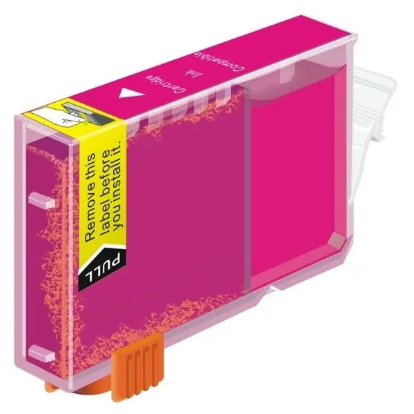 CLI-8 Magenta Compatible Inkjet Cartridge showcasing vibrant magenta color and quality design.