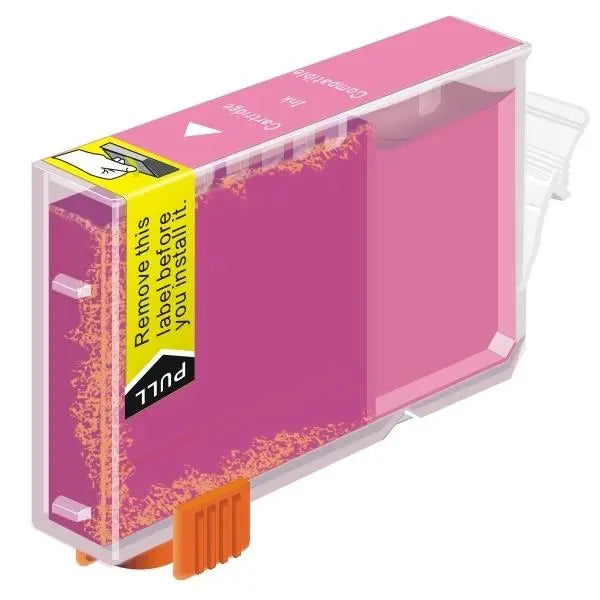 CLI-8 Photo Magenta Compatible Inkjet Cartridge showcasing vibrant color and quality design.