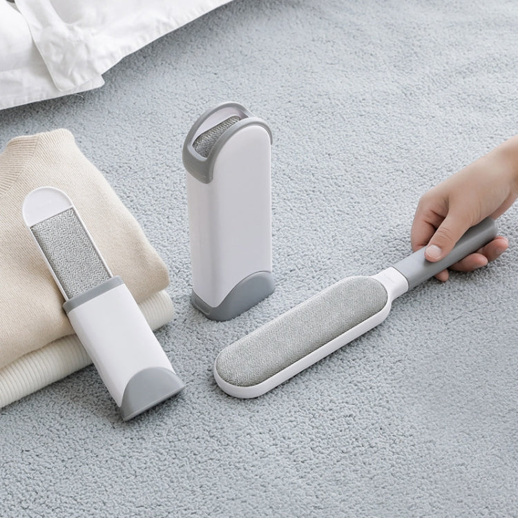 Clothes Sofa Dust Remover featuring a double-sided electrostatic design, made from durable ABS and polyester yarn, ideal for removing dust and hair.