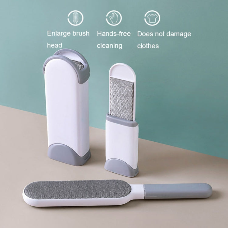 Clothes Sofa Dust Remover featuring a double-sided electrostatic design, made from durable ABS and polyester yarn, ideal for removing dust and hair.