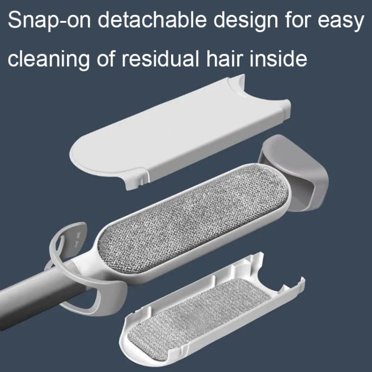 Clothes Sofa Dust Remover featuring a double-sided electrostatic design, made from durable ABS and polyester yarn, ideal for removing dust and hair.