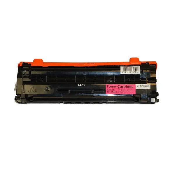 CLT-506L Magenta Premium Generic Remanufactured Toner Cartridge with vibrant magenta color and sleek design.