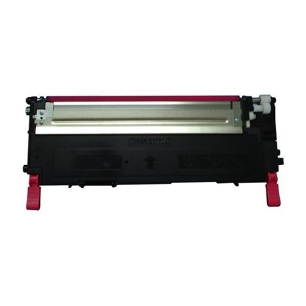 CLT-M409S Magenta Compatible Toner cartridge, showcasing its vibrant color and design, ideal for high-quality printing.