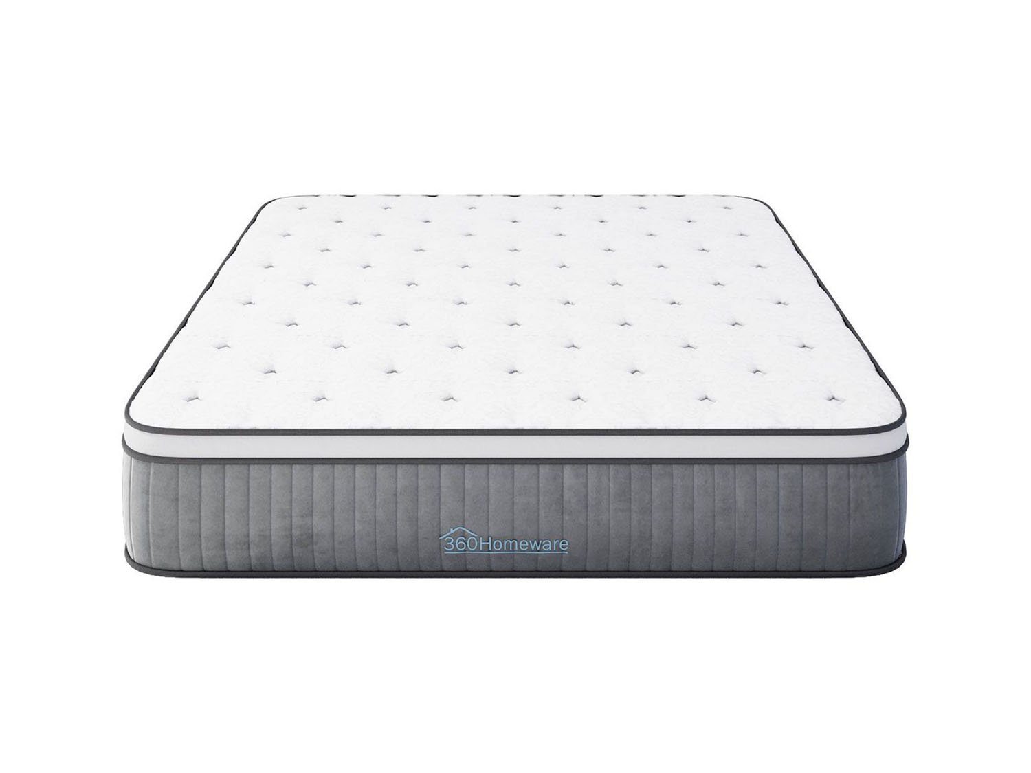 Cooling Gel Seven-Zone Hybrid Tri-Foam Spring Euro Mattress King with a luxurious design and cooling gel technology for optimal comfort.