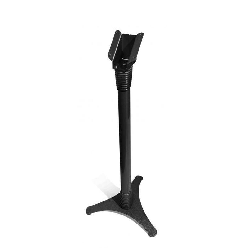 COMPULOCKS Adjustable Floor Stand designed for POS systems, featuring a sturdy base and adjustable height for optimal device support.