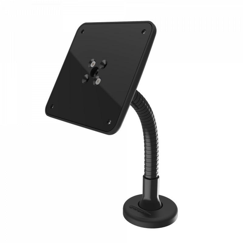 COMPULOCKS Flex Mount Arm securely holding a POS device, showcasing its premium quality and adjustable features.