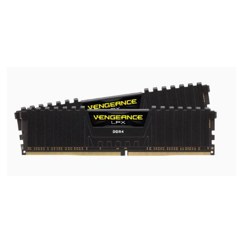 CORSAIR Vengeance LPX 32GB DDR4 3000MHz RAM modules with aluminum heatspreaders, designed for high-performance gaming.