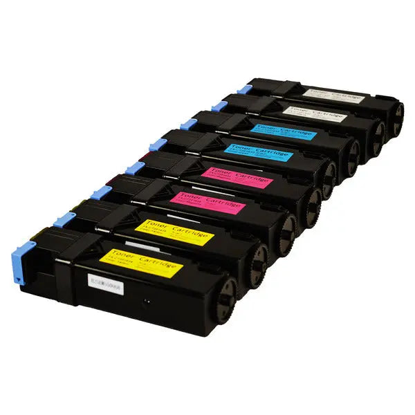 CP305 Generic Toner Cartridge Set of 8, featuring two Black, Cyan, Magenta, and Yellow cartridges for vibrant printing.