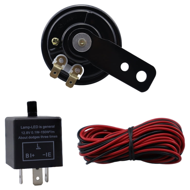 CP-4332 ATV UTV SXS Turn Signal Light Horn Wire Harness Kit with LED reverse light function, showcasing its durable ABS material.