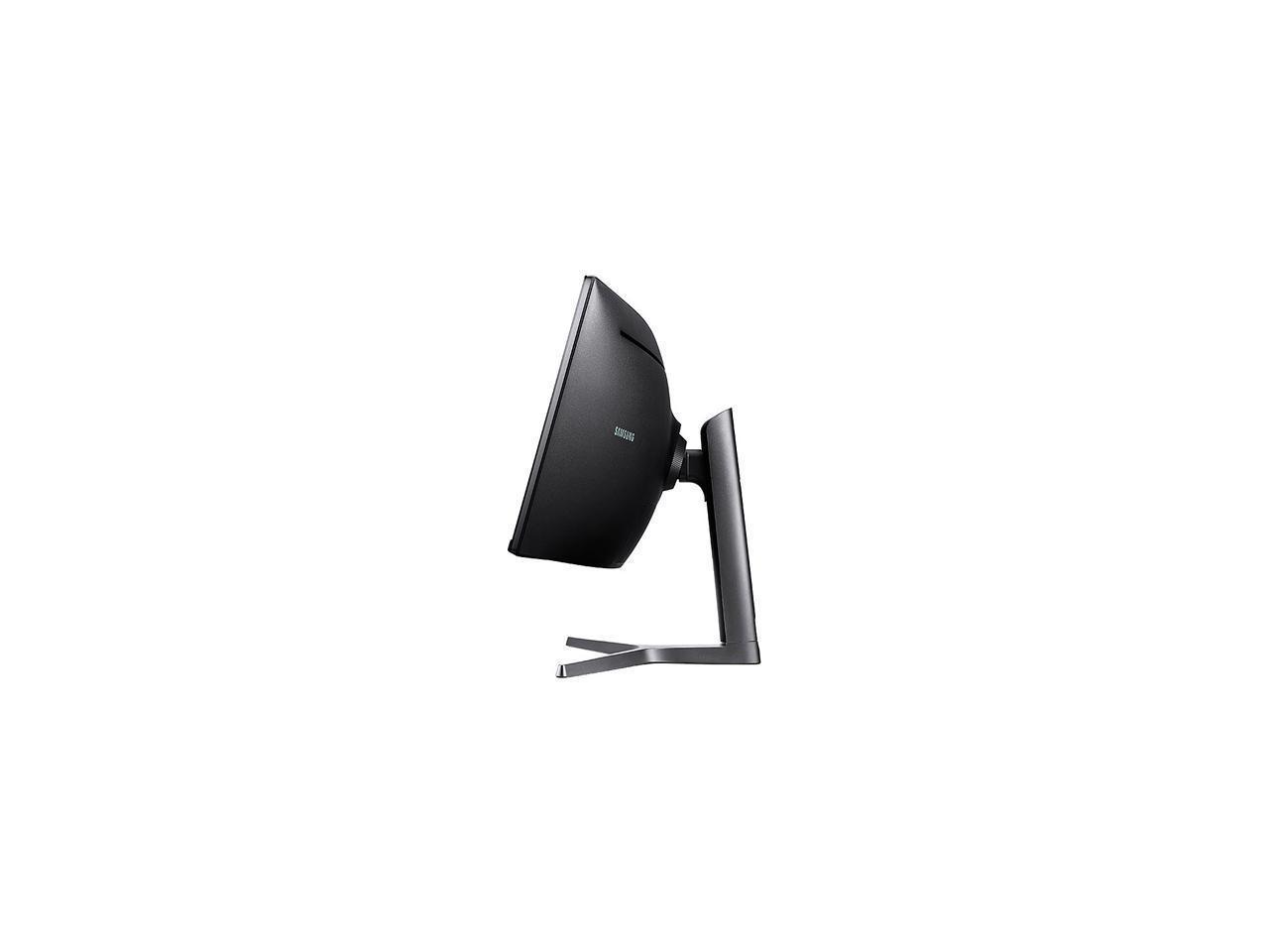 Samsung CRG9 Series C49RG90S 49-inch curved gaming monitor showcasing vibrant colors and sleek design.