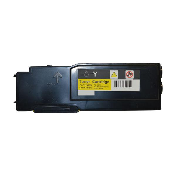 CT-202036 Premium Generic Yellow Toner cartridge, designed for high-quality printing with a page yield of 11,000 pages.