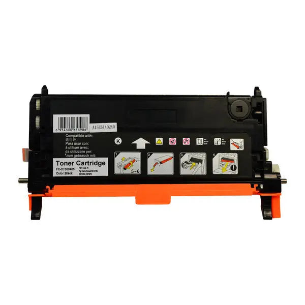 CT350485 Premium Generic Black Toner cartridge for Xerox printers, featuring a sleek black design and easy installation.