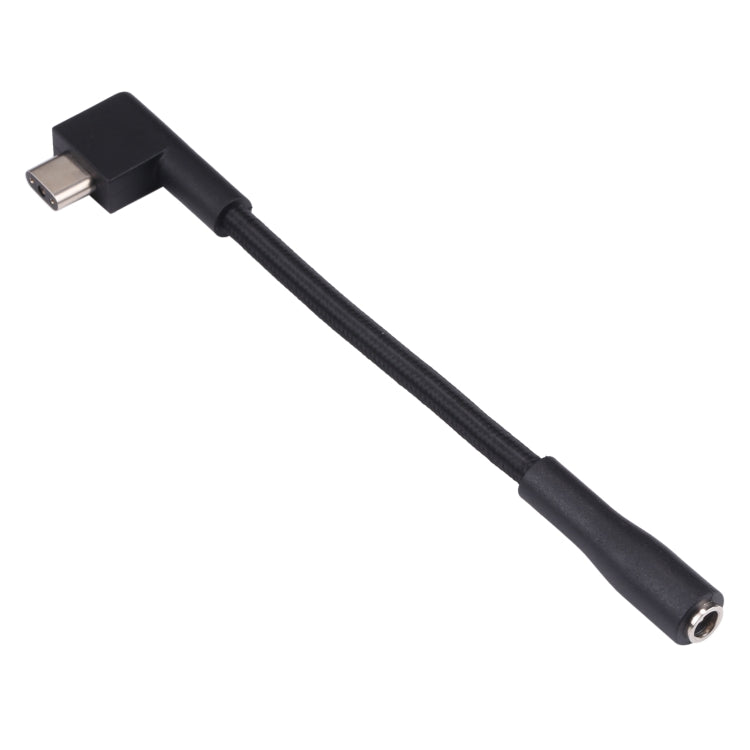 DC 5.5 x 2.1mm Female to Razer Interface Power Cable with nylon thread construction and compact design.