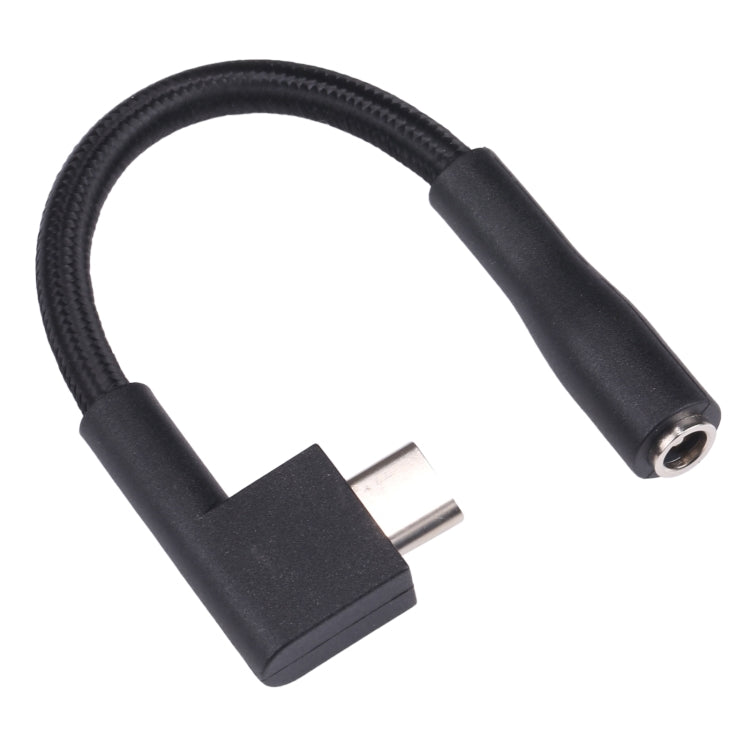 DC 5.5 x 2.1mm Female to Razer Interface Power Cable with nylon thread construction and compact design.