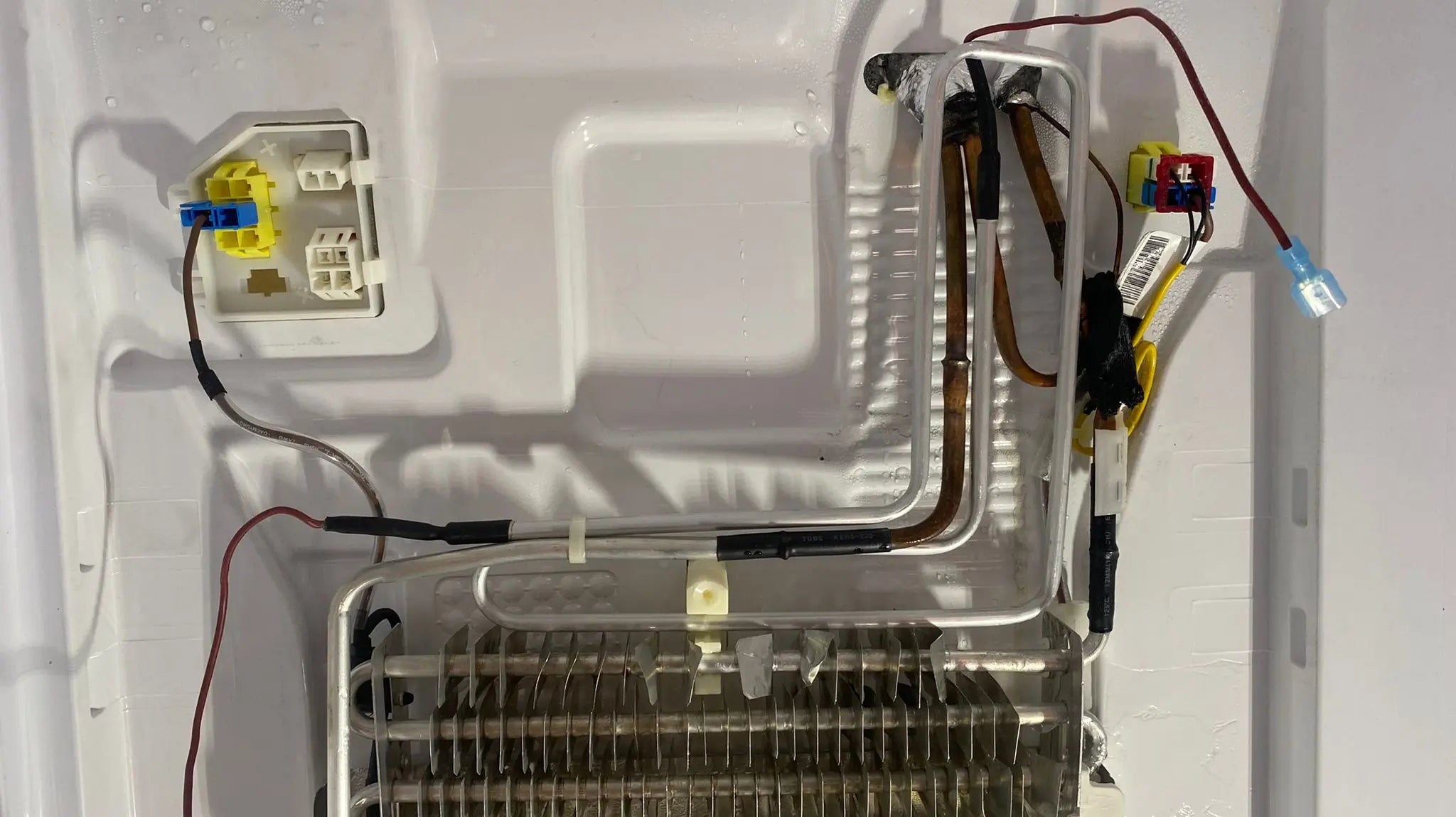 Defrost Booster Kit for Samsung Refrigerator, including heating coil and connectors, designed to eliminate ice buildup.