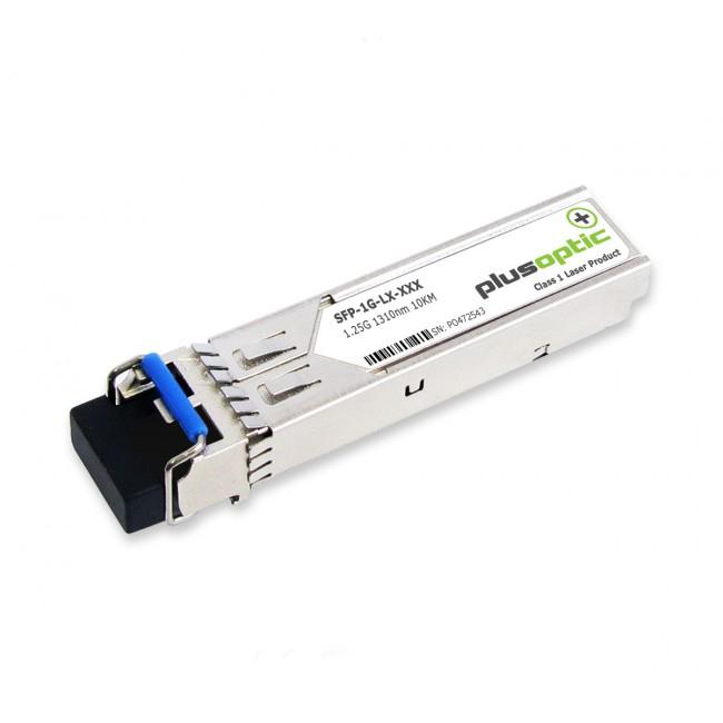 Dell Compatible Fibre Optic Transceiver, SFP 1.25G, 10KM with LC connector, designed for high-speed network communication.