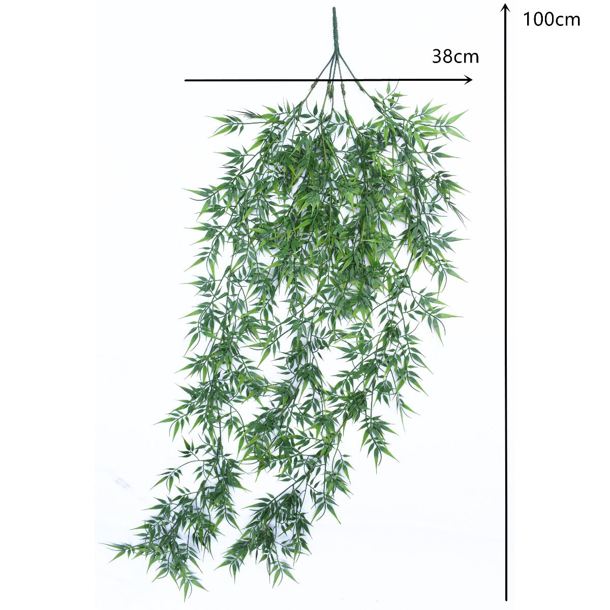 90 cm Dense Trailing Greenery with lush green leaves, perfect for home decor and outdoor spaces.