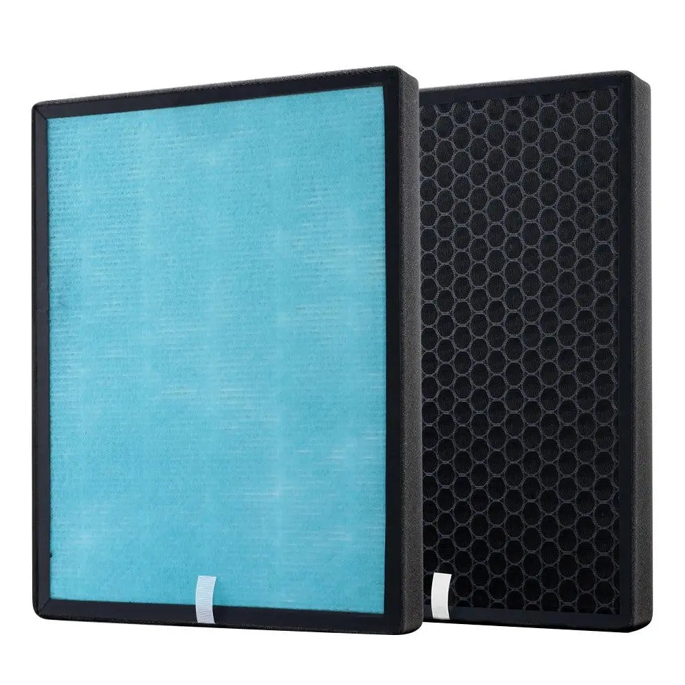 Devanti Replacement Filter for Air Purifier featuring a 4-layer filtration system including HEPA and carbon layers.