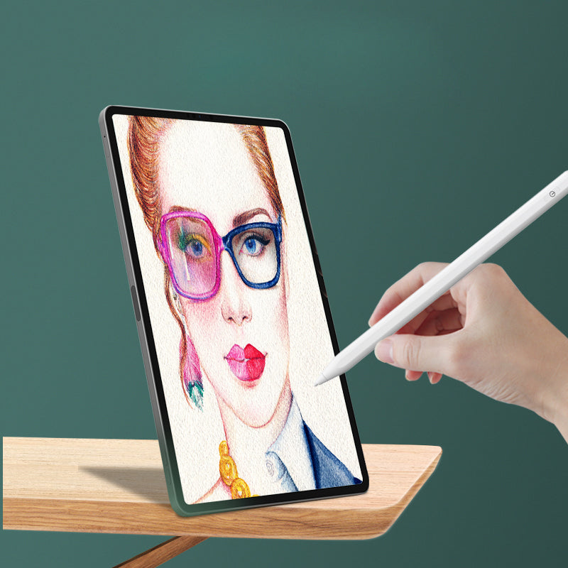 Digi Pencil for iPad and tablets, showcasing its sleek aluminum design and fine tip for precision drawing.