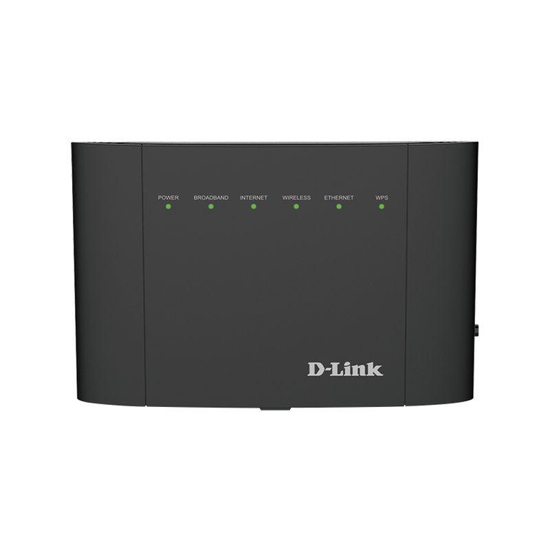 D-LINK DSL-2878 Modem Router with sleek design and multiple ports for connectivity.