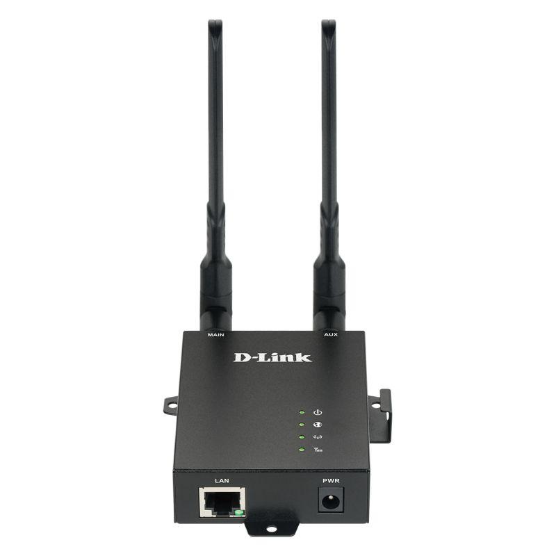 D-LINK DWM-312 4G VPN Router with sleek design and multiple connectivity options.