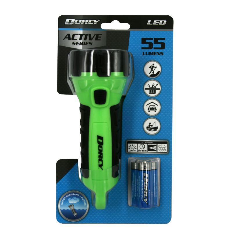 DORCY WP F/light Retail 6Pk featuring six compact, durable flashlights with bright LED lights, perfect for various lighting needs.