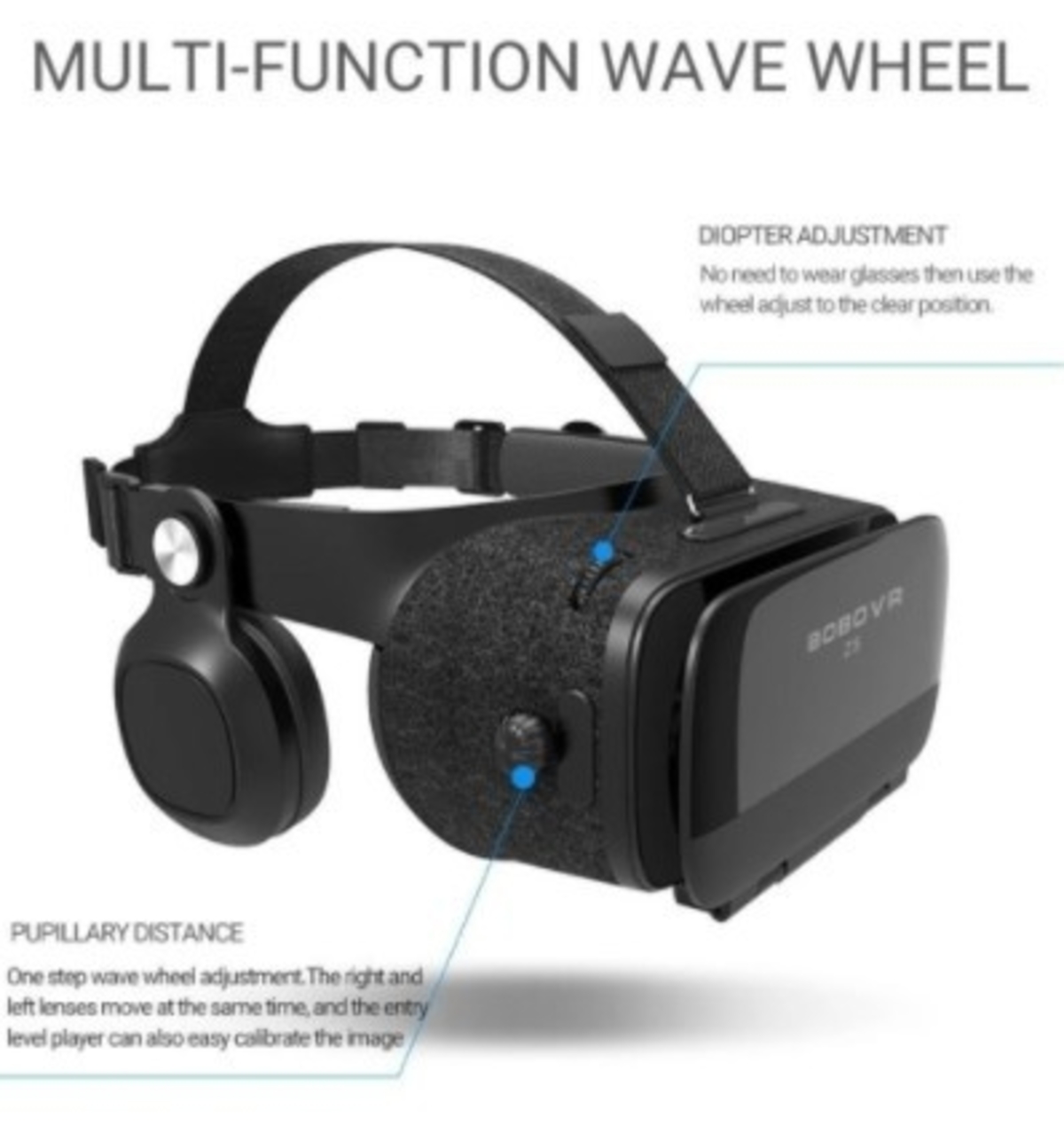 Dragon VR Gaming 3D Stereo Headset with Bluetooth Gaming Controller, showcasing its sleek design and immersive features.