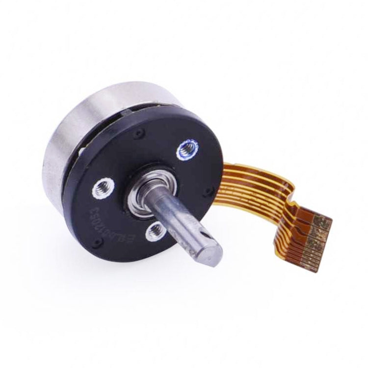 Drone Gimbal Motor General Pitch Motor showcasing its compact design and eco-friendly materials.