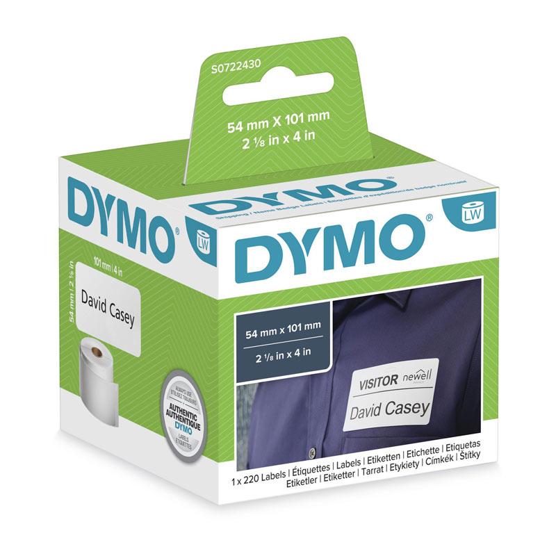 DYMO LW ShipLabel 54mm x 101mm shipping labels, showcasing premium quality and compatibility with POS systems.