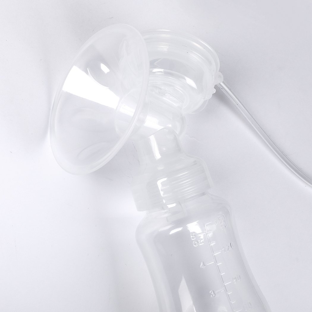 Electric Breast Pump with dual cups and USB charging port, designed for comfortable and efficient milk extraction.