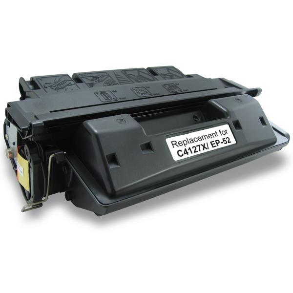 EP-52 C4127X #27X Premium Generic Toner cartridge with sleek design and high-quality printing capabilities.