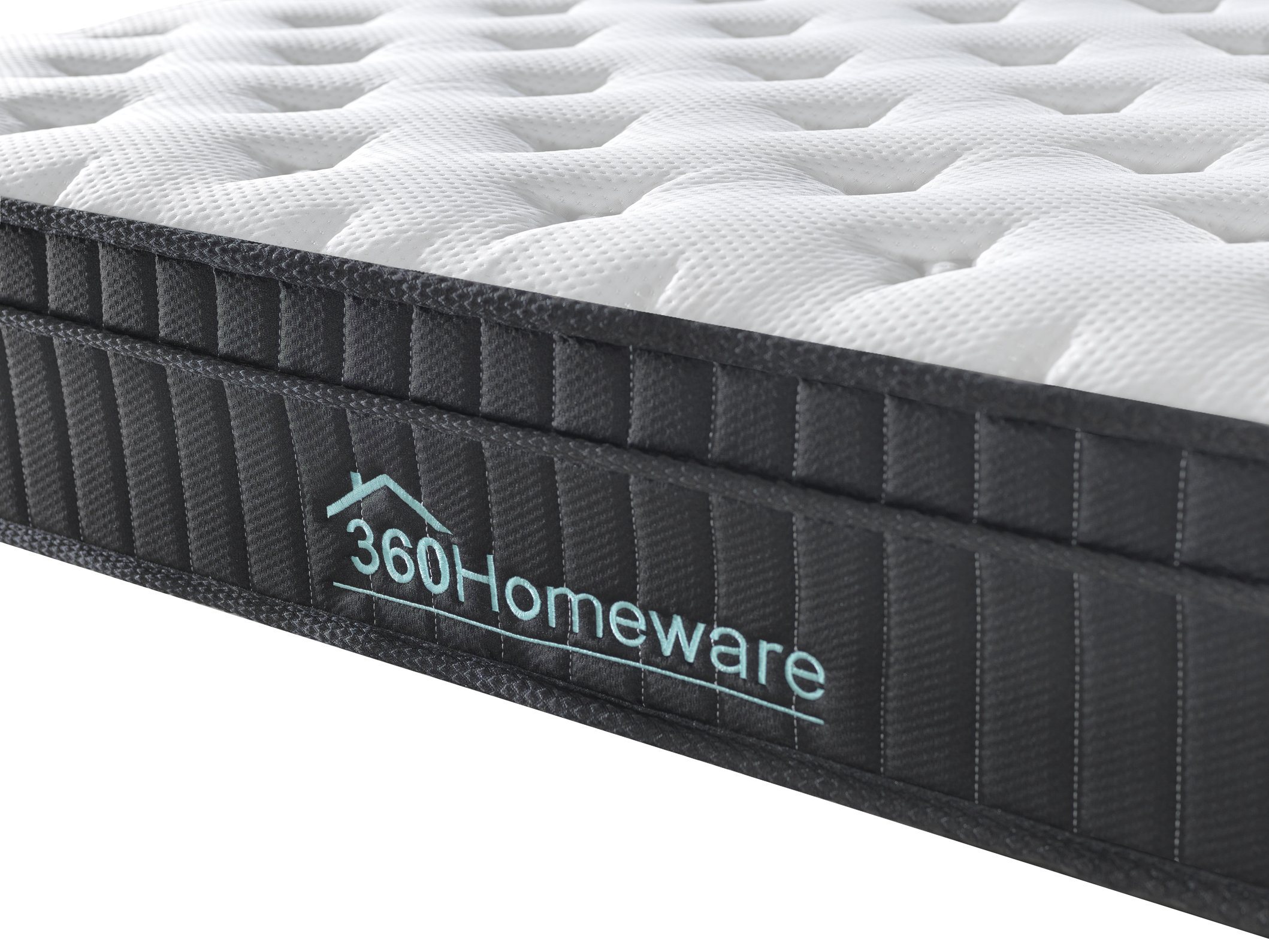 Euro Top Knit Multi-Zone Spring Mattress in double size, featuring a soft cotton knit Euro Top and a durable coil support system.