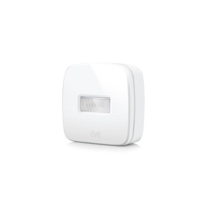 EVE Motion smart motion sensor with sleek design and sensor lens, ideal for home automation.