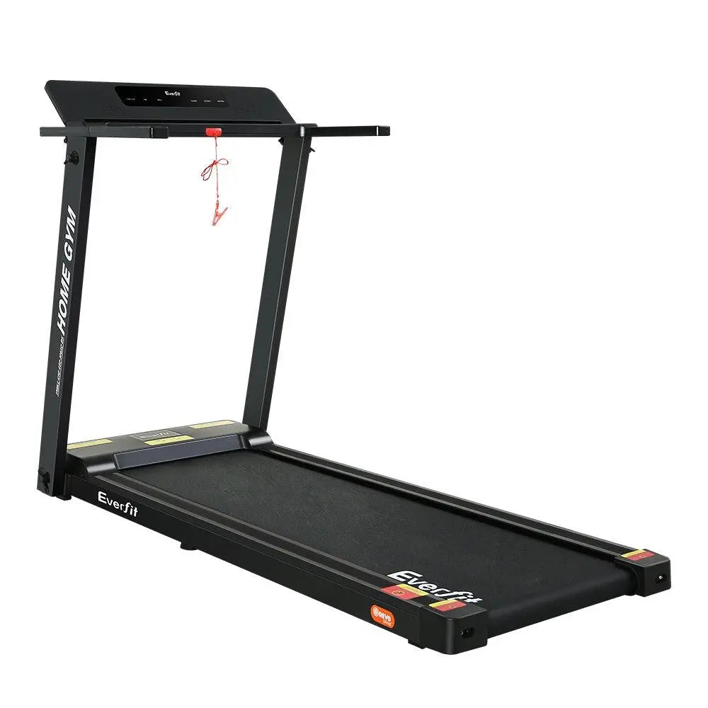 Everfit Treadmill Electric Fully Foldable Home Gym with digital display and safety features, designed for effective home workouts.