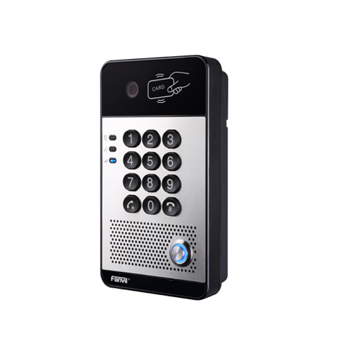 Fanvil i30 Indoor Video Door Phone with HD camera and RFID access features, showcasing its sleek design and user-friendly interface.