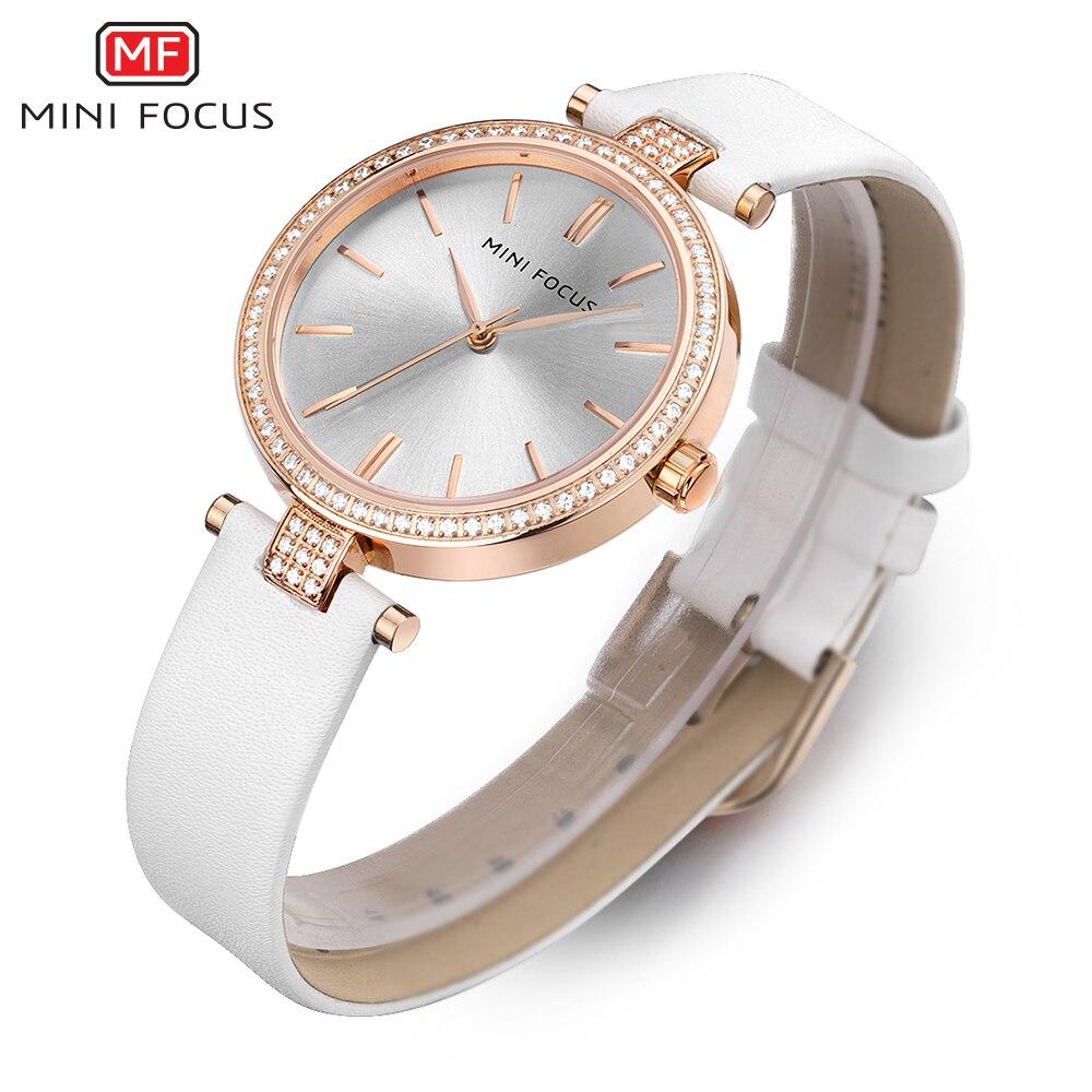 Fashion Casual Watch for Women featuring a stainless steel case and leather band, perfect for casual and formal occasions.