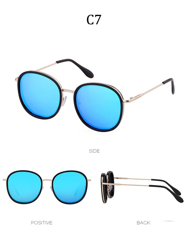 Fashion round sunglasses featuring green candy lenses and a pink frame, designed for both men and women, showcasing a luxurious and trendy style.