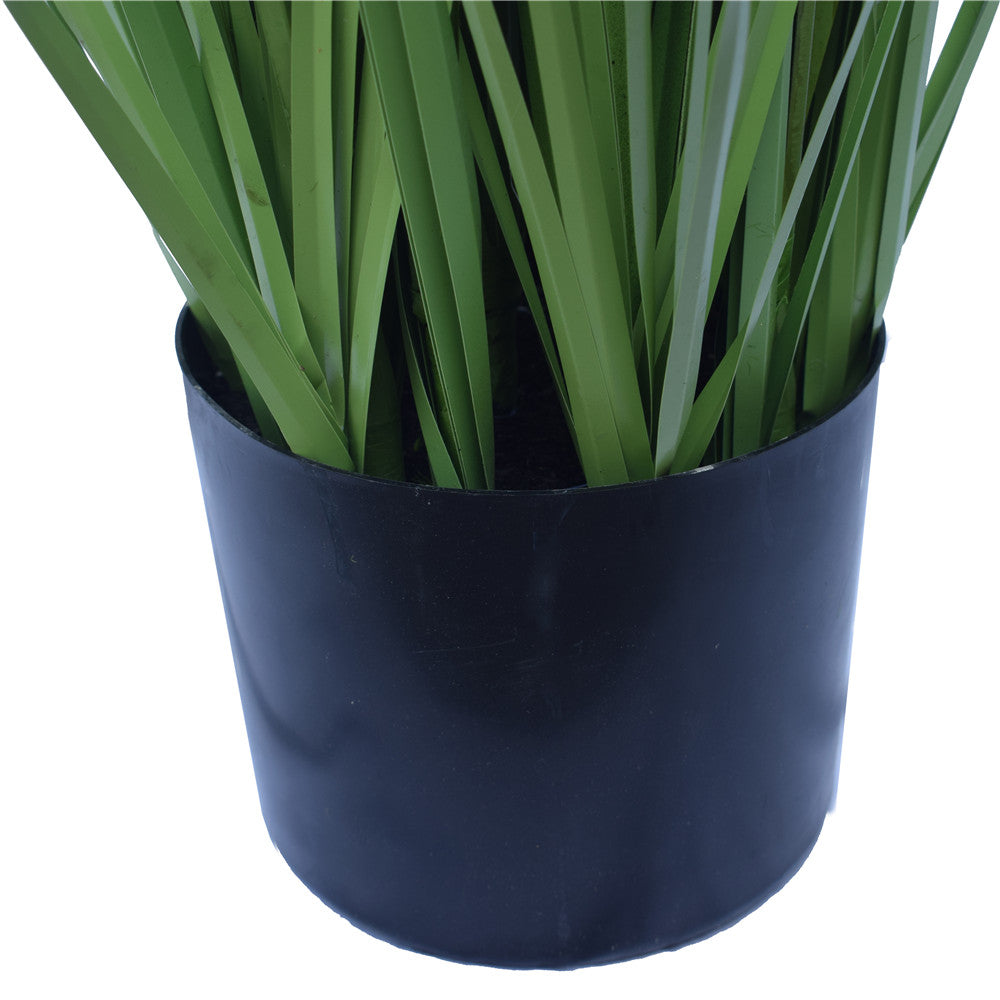 A tall 120 cm artificial Flowering Native Grass with vibrant colors, showcasing lifelike details, perfect for home decor.