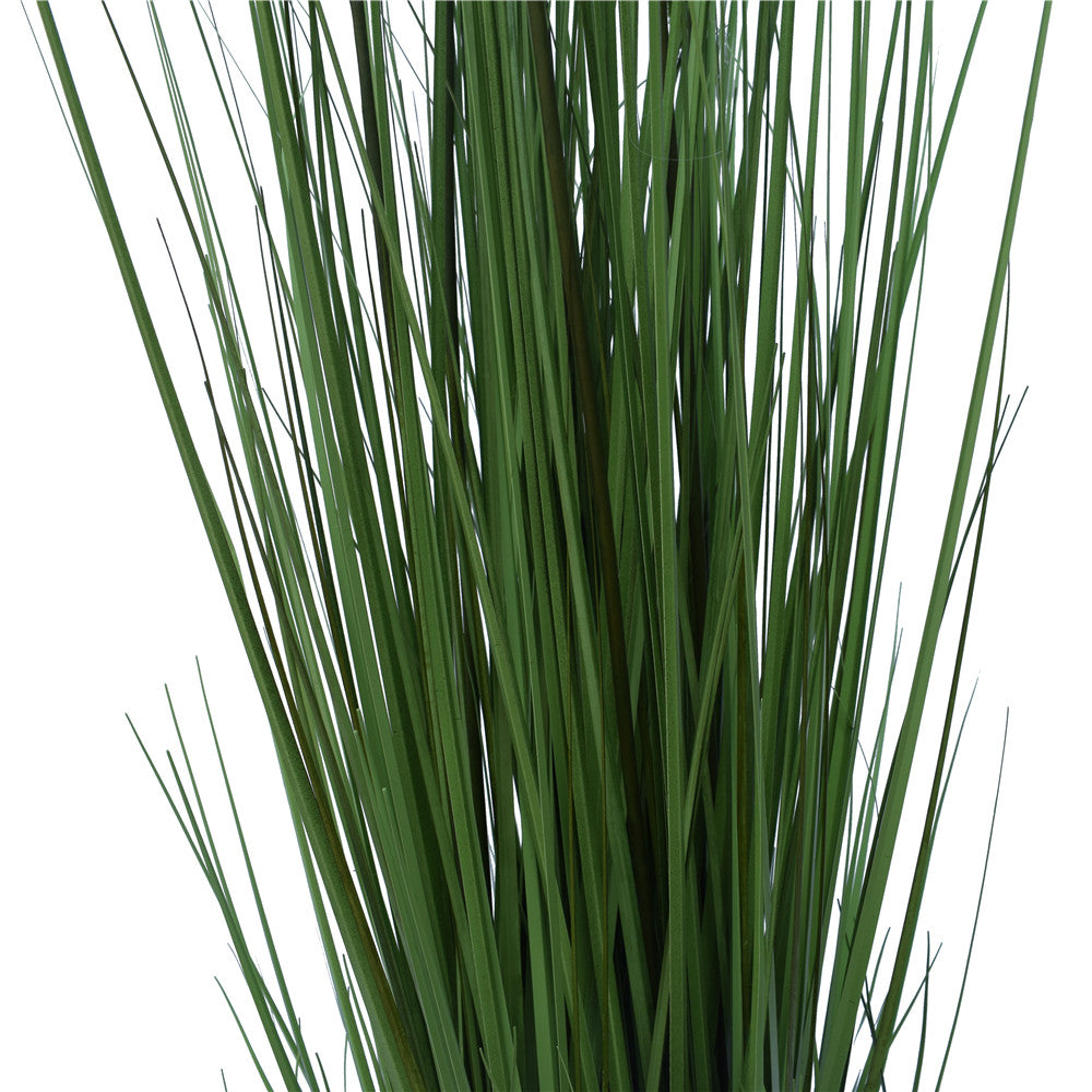 A tall 120 cm artificial Flowering Native Grass with vibrant colors, showcasing lifelike details, perfect for home decor.