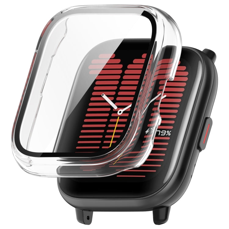 Amazfit Aactive PC Integrated Tempered Glass Watch case, showcasing its sleek design and protective features.