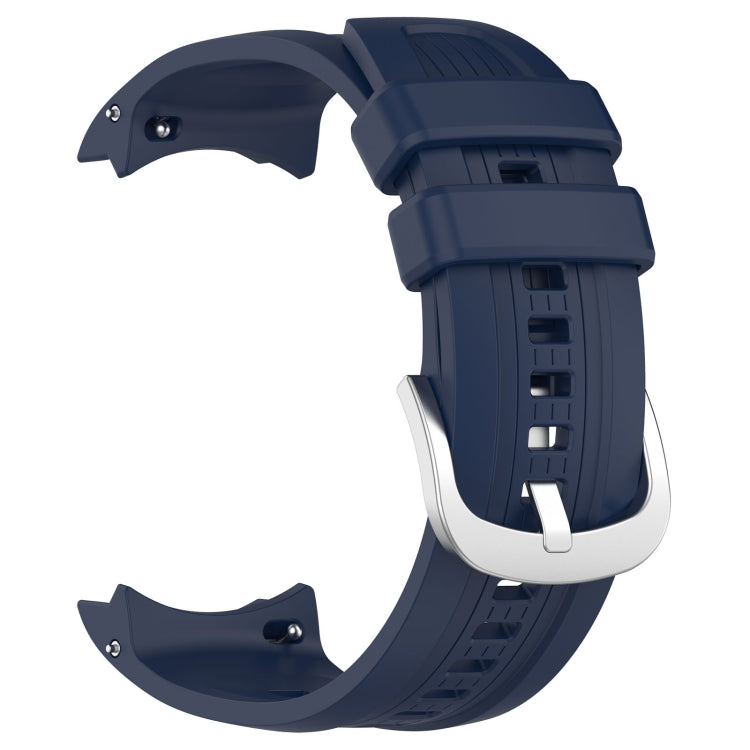 Amazfit Balance A2286 Vertical Texture Silicone Watch strap in black, showcasing its soft and durable silicone material with a textured design.