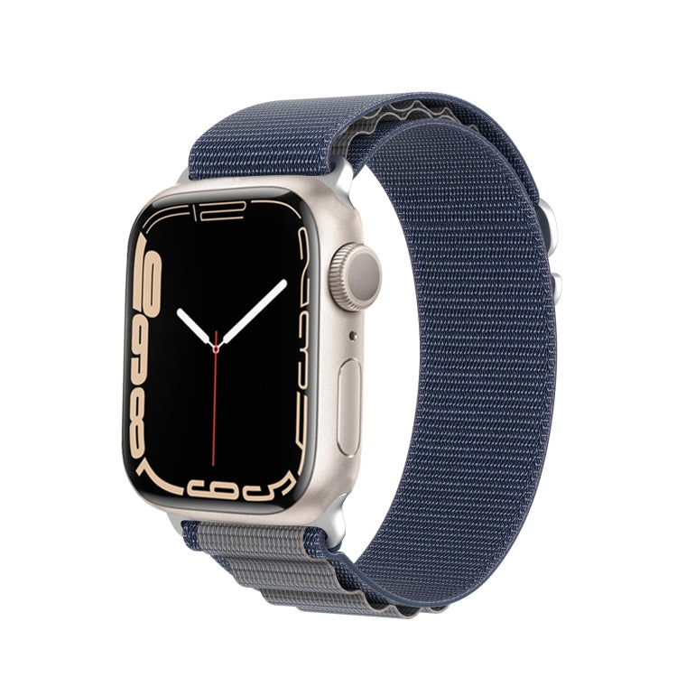 DUX DUCIS GS Series Nylon Loop Watch band for Apple Watch SE 2022, showcasing its ergonomic design and vibrant color options.