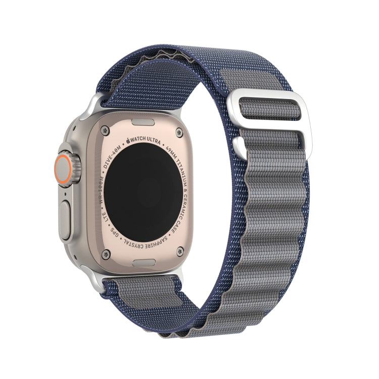 DUX DUCIS GS Series Nylon Loop Watch band for Apple Watch SE 2022, showcasing its ergonomic design and vibrant color options.