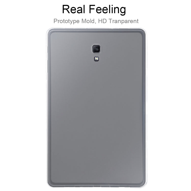 Ultrathin TPU case for Galaxy Tab A 10.5, showcasing its glossy exterior and protective features.